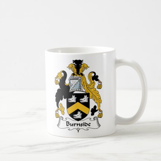Burnside Family Crest Koffiemok (Rechts)