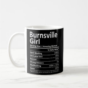 Burnsville Girl Mn Minnesota Funny City Home Roots Koffiemok
