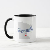 Burnsville Minnesota MN Shirt Mok (Links)