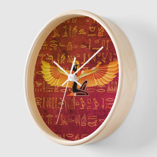 Burnt Amber Egyptian Princess Hieroglyphs (Hoek)