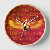 Burnt Amber Egyptian Princess Hieroglyphs (Voorkant)