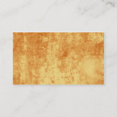 Burnt Autumn Visitekaartje (Achterkant)