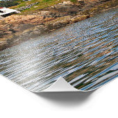 Burnt Coat Harbor Lighthouse Maine Foto Print Foto Afdruk (Hoek)