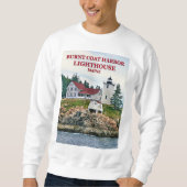 Burnt Coat Harbour Lighthouse, Maine Sweatshirt (Voorkant)