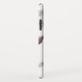 Burnt Hue Waterverf Ombre Marble Monogram Case-Mate iPhone Case (Achterkant/rechts)