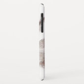 Burnt Hue Waterverf Ombre Marble Monogram Case-Mate iPhone Case (Achterkant/links)