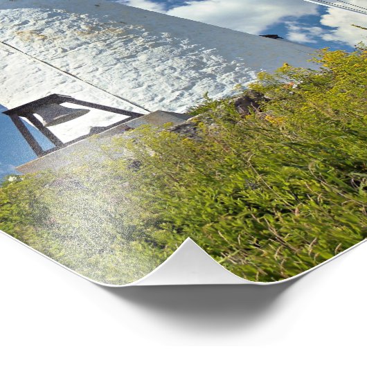 Burnt Island Lighthouse, Maine Photo Print Foto Afdruk (Hoek)