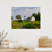Burnt Island Lighthouse-Maine Poster (Keuken)
