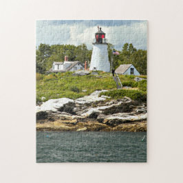 Burnt Island Lighthouse, Maine Puzzle Legpuzzel
