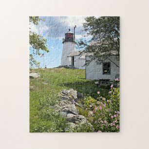 Burnt Island Lighthouse, Maine Puzzle Legpuzzel