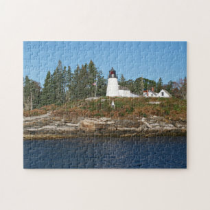 Burnt Island Lighthouse, Maine Puzzle Legpuzzel