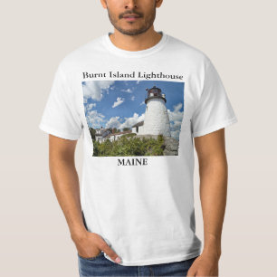 Burnt Island Lighthouse, Maine T-Shirt