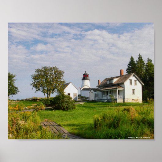 Burnt Island Poster (Voorkant)