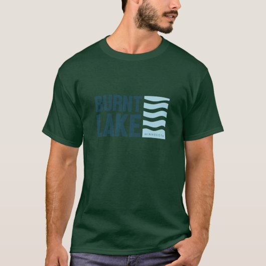 Burnt Lake Minnesota oversized T-shirt (Voorkant)