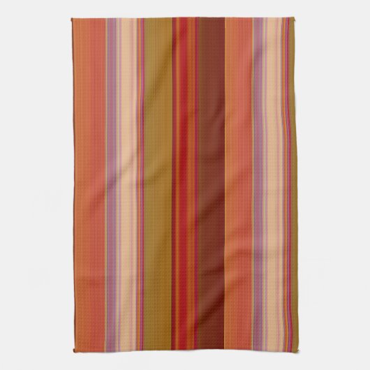 Burnt Orange Theedoek (Verticaal)