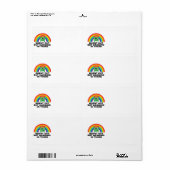 Burnt Out but Hanging in There Labels (Full Sheet)