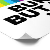 Burnt Out but Hanging in There  Poster (Hoek)