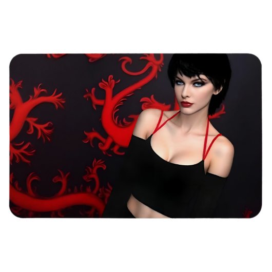 Burnt Out Souls flexible photo magnet Magneet (Horizontaal)