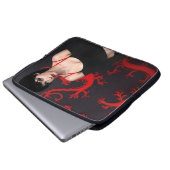 Burnt Out Souls-laptophoes van 15 inch Laptop Sleeve (Voorkant onderkant)