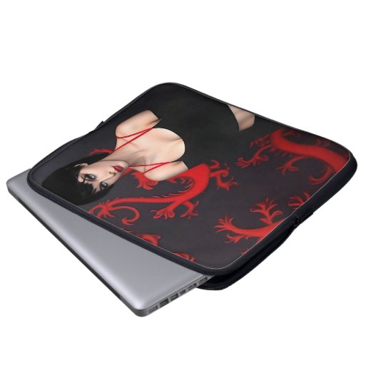 Burnt Out Souls-laptophoes van 15 inch Laptop Sleeve (Voorkant onderkant)