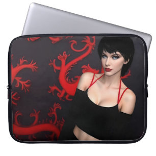 Burnt Out Souls-laptophoes van 15 inch Laptop Sleeve