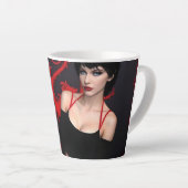 Burnt Out Souls latte mug Mok (Rechterhoek)