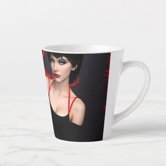 Burnt Out Souls latte mug Mok (Rechts)