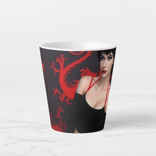 Burnt Out Souls latte mug Mok (Voorkant)