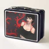 Burnt Out Souls metalen lunchbox (Achterkant)