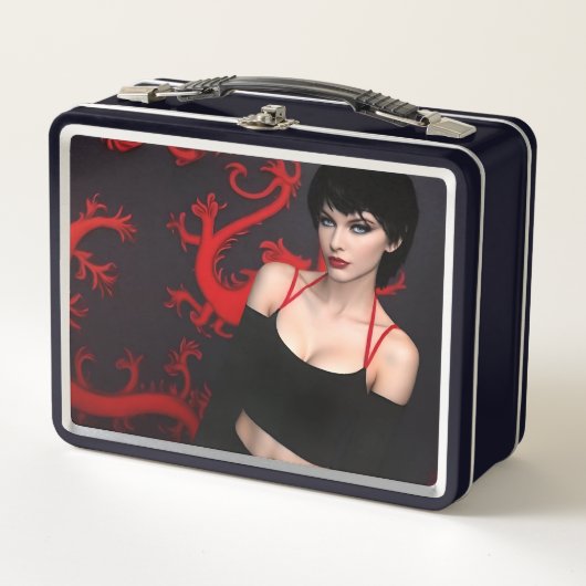Burnt Out Souls metalen lunchbox (Voorkant)