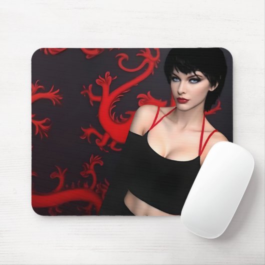 Burnt Out Souls Mousepad Muismat (Met muis)