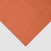 Burnt Reddish Orange Pop Of Color Tissuepapier (Detail)