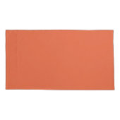 Burnt Sienna Kussensloop (Achterkant-Links)