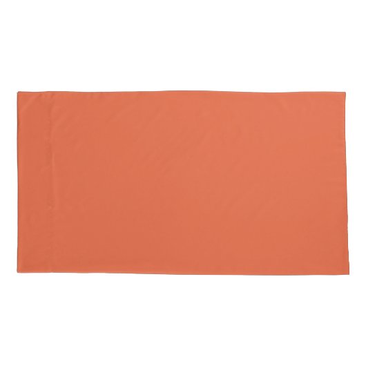 Burnt Sienna Kussensloop (Achterkant-Links)