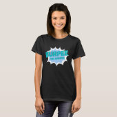 Burpee jij ik haat burpees train hard workout t-shirt (Voorkant volledig)