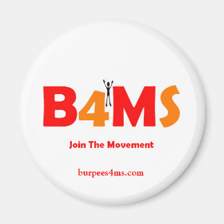 Burpees 4 MS Magneet