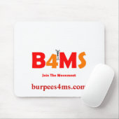 Burpees 4 MS-Muismatten Muismat (Met muis)