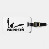 Burpees Bagagelabel (Voorkant horizontaal)