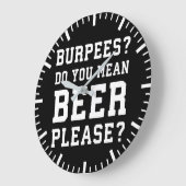 Burpees, bedoel je, Beer alsjeblieft - grappige jo Grote Klok (Hoek)