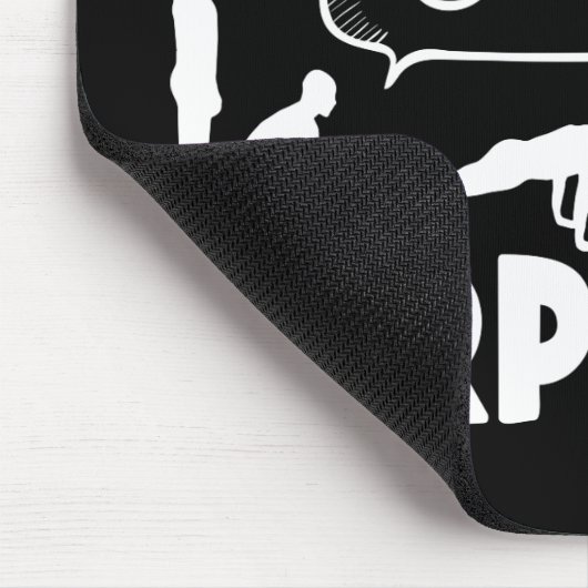 BURPEES - Funny Novelty Workout Muismat (Hoek)