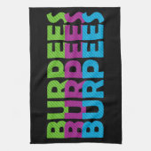 Burpees Theedoek (Verticaal)