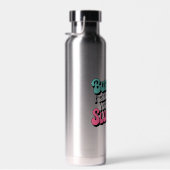 Burpees Thought You Said Slurpees Retro Gym Humor Waterfles (Rechts)