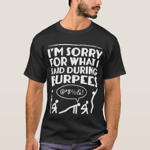 Burpees Workout T-shirt