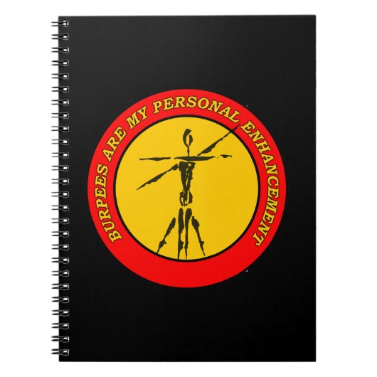 Burpees zijn mijn PED Notitieboek (Voorkant)