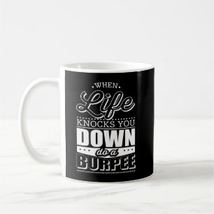 Burpes Fitness Gym Workout Inspiratie Koffiemok