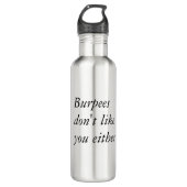 Burpes Water Fles (Voorkant)