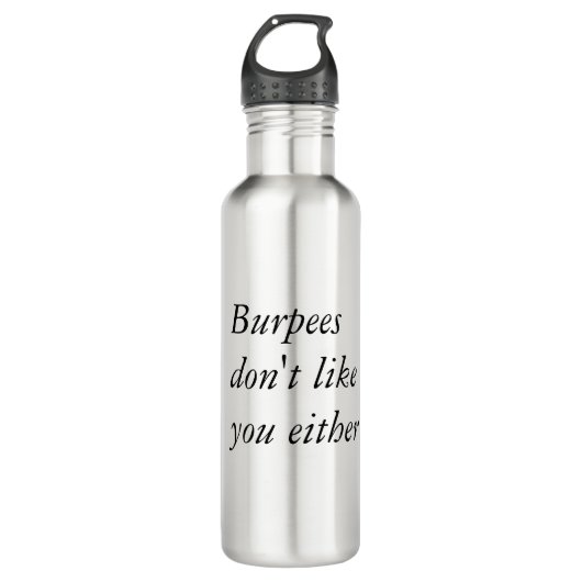 Burpes Water Fles (Voorkant)