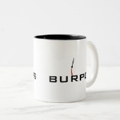 BURPG-Mok (11 oz) Tweekleurige Koffiemok (Voorkant rechts)