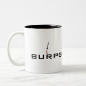 BURPG-Mok (11 oz) Tweekleurige Koffiemok (Links)