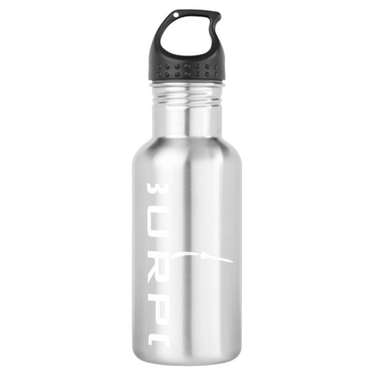 BURPG Rood waterflesje (24 oz) Waterfles (Voorkant)